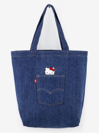 Taška LEVI'S Hello Kitty Back Pocket Tote Modrá