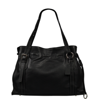 Černá luxusní kabelka Maria Nera