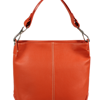 Prostorné kabelky Chola Arancione Filati Bianca