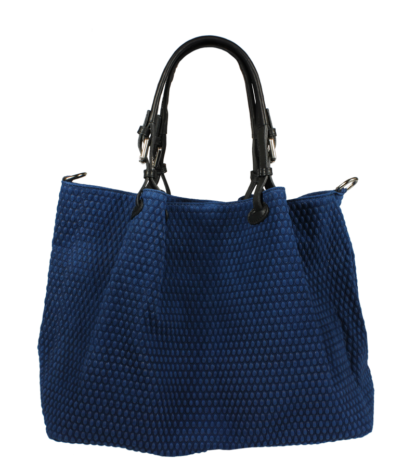 Italská kožená kabelka Belloza Blu Prima