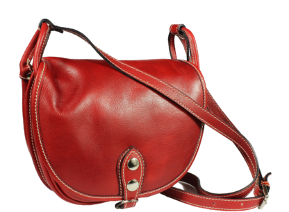 Červená kabelka z Itálie Caccia Rossa Piccola
