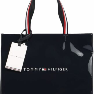 TOMMY HILFIGER Nákupní taška tmavě modrá / bílá / červená