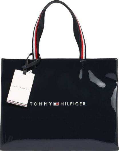 TOMMY HILFIGER Nákupní taška tmavě modrá / bílá / červená