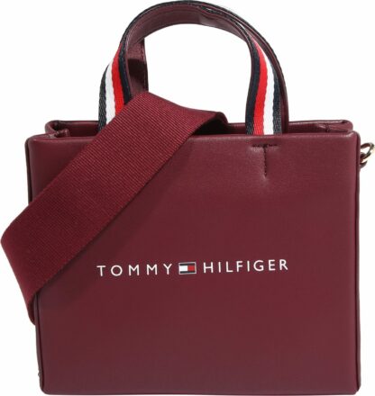 TOMMY HILFIGER Nákupní taška tmavě červená