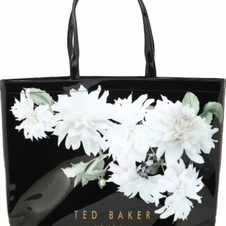 Ted Baker Nákupní taška černá / zelená / bílá