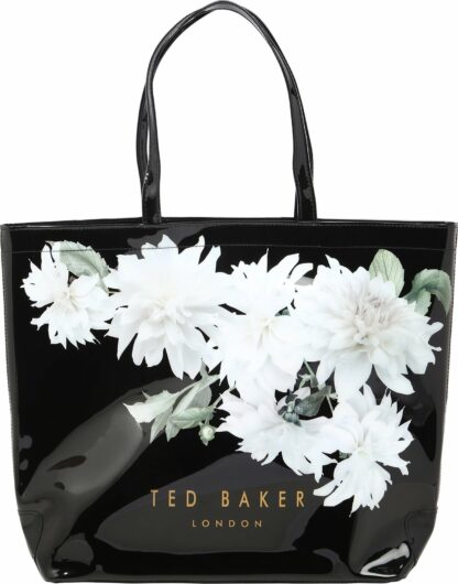 Ted Baker Nákupní taška černá / zelená / bílá