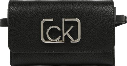 Calvin Klein Ledvinka 'CK SIGNATURE BELTBAG' černá