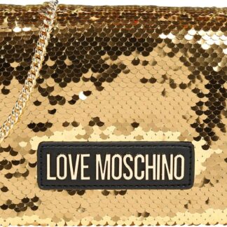 Love Moschino Taška přes rameno 'VIOLA' zlatá / černá