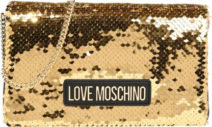 Love Moschino Taška přes rameno 'VIOLA' zlatá / černá