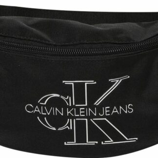 Calvin Klein Jeans Ledvinka černá / bílá