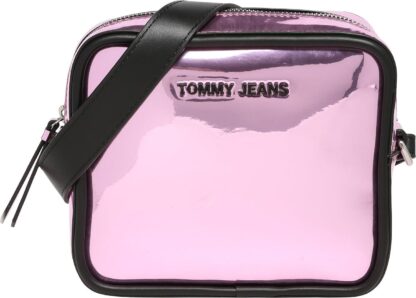 Tommy Jeans Taška přes rameno růžová / černá