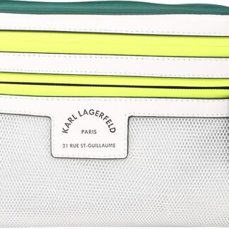 Karl Lagerfeld Ledvinka 'Rue St Guillaume' bílá / žlutá / zelená