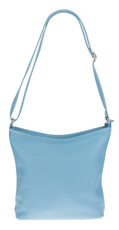 Malá kožená crossbody kabelka Ebe Blu