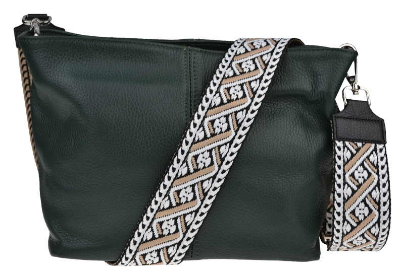 Batilda Verde Scura s přídavným popruhem V Batilda Verde Scura s přídavným popruhem V