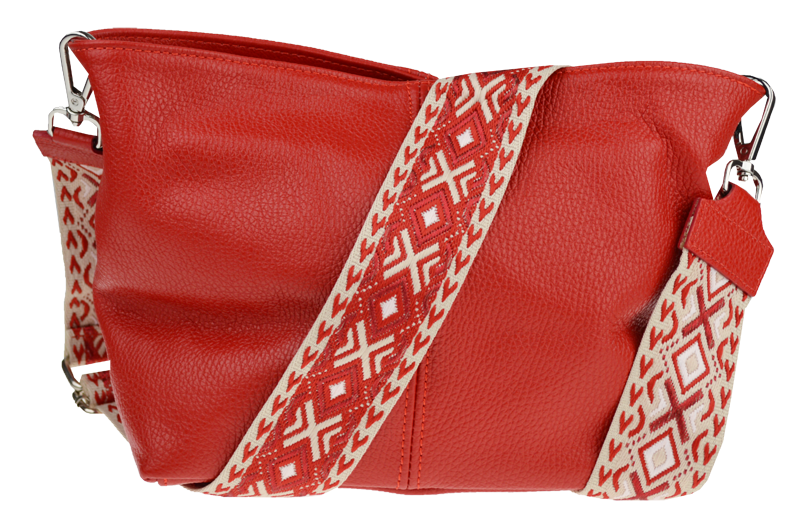 Batilda Rosso s přídavným popruhem X Batilda Rosso s přídavným popruhem X